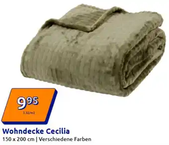 Action Wohndecke Cecilia Angebot