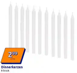 Action Dinnerkerzen Angebot