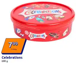 Action Celebrations Angebot