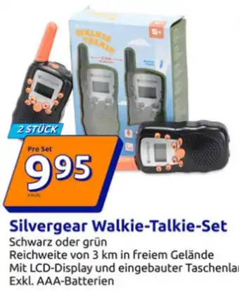 Action Silvergear Walkie-Talkie-Set Angebot