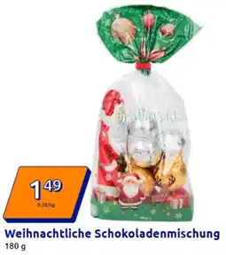 Action Weihnachtliche Schokoladenmischung Angebot