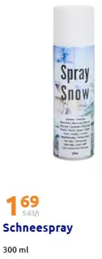 Action Schneespray Angebot