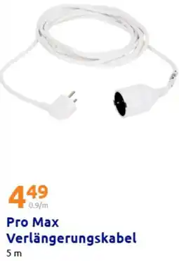 Action Pro Max Verlängerungskabel Angebot