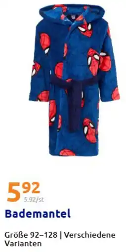 Action Bademantel Angebot