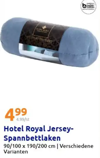 Action Hotel Royal Jersey Spannbettlaken Angebot