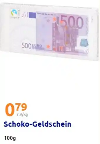 Action Schoko-Geldschein Angebot