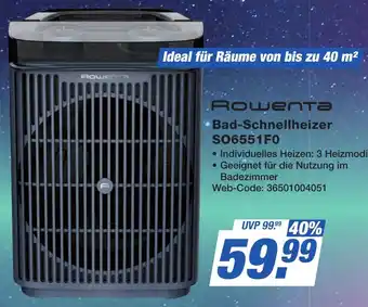K+B Expert Rowenta Bad-Schnellheizer SO6551F0 Angebot
