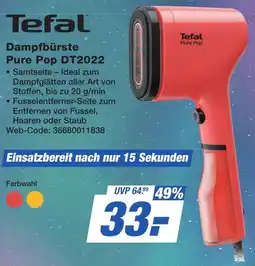 K+B Expert Tefal Dampfbürste Pure Pop DT2022 Angebot
