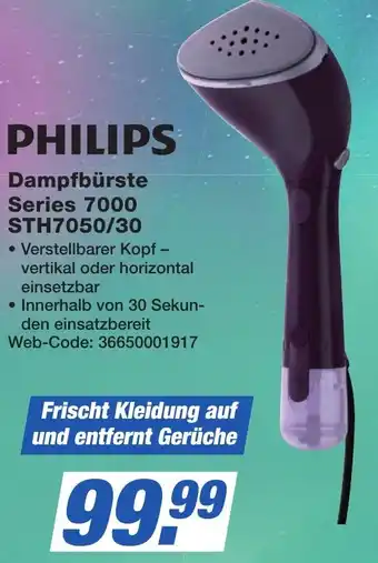 K+B Expert PHILIPS Dampfbürste Series 7000 STH7050/30 Angebot