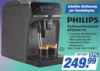K+B Expert PHILIPS Kaffeevollautomat EP2224/10 Angebot
