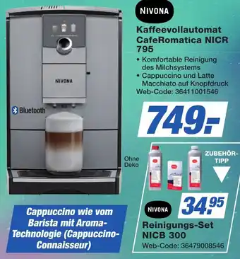 K+B Expert NIVONA Kaffeevollautomat CafeRomatica NICR 795 Angebot