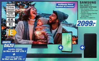 K+B Expert SAMSUNG Neo QLED TV GQ85QN74FATXZG Angebot