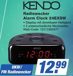 K+B Expert KENDO Radiowecker Alarm Clock 24EXSW Angebot