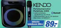 K+B Expert KENDO Partylautsprecher PartyCube 24EX Angebot