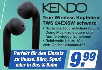 K+B Expert KENDO True Wireless Kopfhörer TWS 24EXSW schwarz Angebot