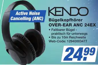 K+B Expert KENDO Bügelkopfhörer OVER-EAR ANC 24EX Angebot