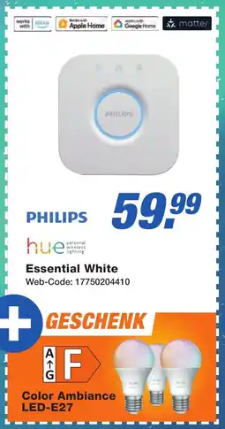 K+B Expert PHILIPS Essential White Angebot