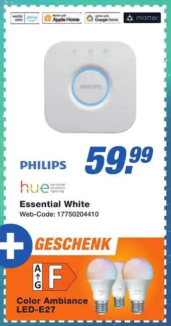 K+B Expert PHILIPS Essential White Angebot