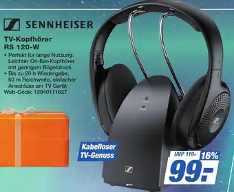 K+B Expert SENNHEISER TV-Kopfhörer RS 120-W Angebot
