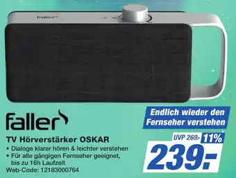 K+B Expert Faller TV Hörverstärker OSKAR Angebot