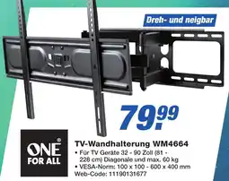 K+B Expert ONE FOR ALL TV-Wandhalterung WM4664 Angebot