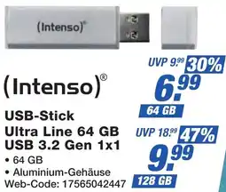 K+B Expert (Intenso) USB-Stick Ultra Line 64 GB USB 3.2 Gen 1x1 Angebot