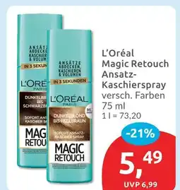 Budni L'oréal magic retouch ansatz-kaschierspray Angebot