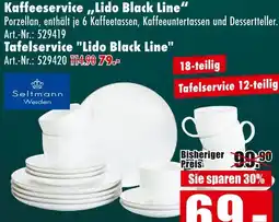 Möbel Mahler Seltmann weiden kaffeeservice lido black line Angebot