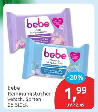 Budni Bebe milde reinigungstücher Angebot