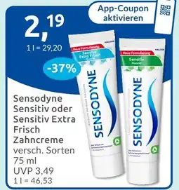 Budni Sensodyne sensitiv Angebot
