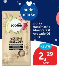 Budni Joolea handmaske aloe vera & avocado öl Angebot