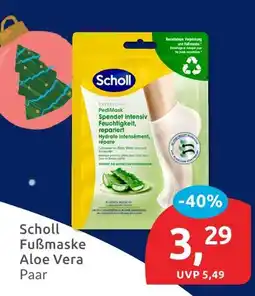 Budni Scholl fußmaske aloe vera Angebot