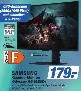 K+B Expert SAMSUNG Gaming-Monitor Odyssey G5 (G50D) Angebot