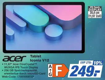 K+B Expert acer Tablet Iconia V12 Angebot
