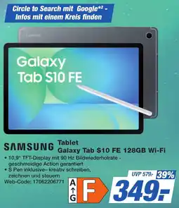 K+B Expert SAMSUNG Tablet Galaxy Tab S10 FE 128GB Wi-Fi Angebot