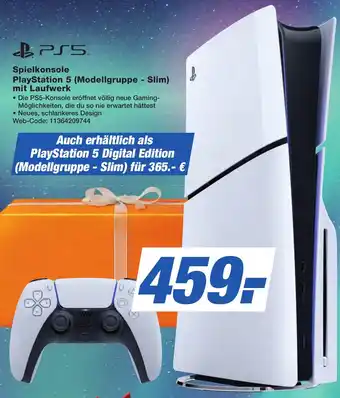 K+B Expert Spielkonsole PlayStation 5 (Modellgruppe - Slim) mit Laufwerk Angebot