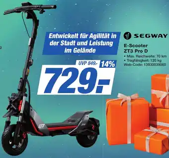 K+B Expert SEGWAY E-Scooter ZT3 Pro D Angebot