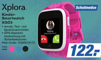 K+B Expert Xplora Kinder Smartwatch XGO3 Angebot