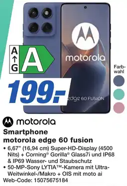 K+B Expert Smartphone motorola edge 60 fusion Angebot