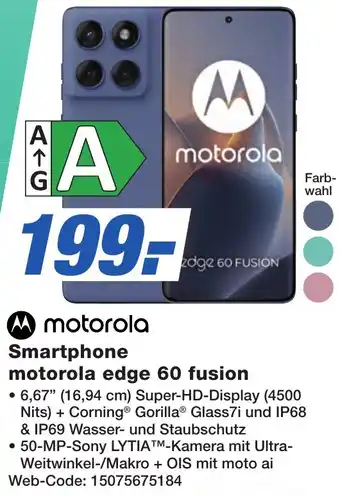 K+B Expert Smartphone motorola edge 60 fusion Angebot