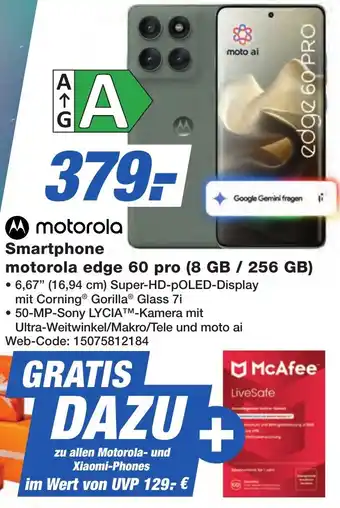 K+B Expert Smartphone motorola edge 60 pro (8 GB / 256 GB) Angebot