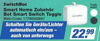 K+B Expert SwitchBot Smart Home Zubehör Bot Smart Switch Toggle Angebot