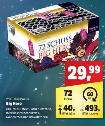 Thomas Philipps WECO FEUERWERK Big Hero Angebot