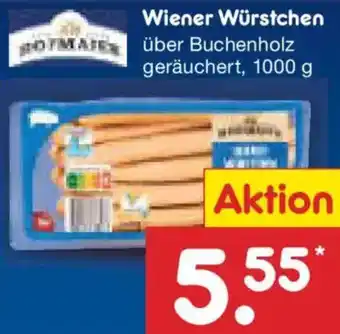 Netto Marken-Discount HOFMAIER Wiener Würstchen Angebot