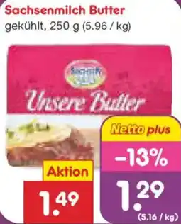 Netto Marken-Discount Sachsenmilch Butter Angebot