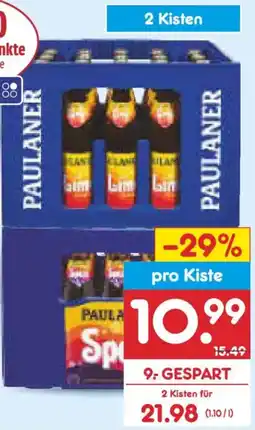 Netto Marken-Discount Paulaner Spezi oder Limo Angebot