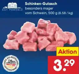 Netto Marken-Discount GUT PONHOLZ Schinken-Gulasch Angebot