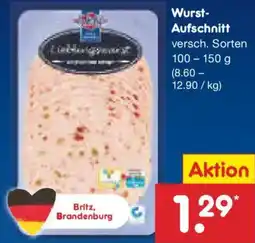Netto Marken-Discount Wurst Aufschnitt Angebot