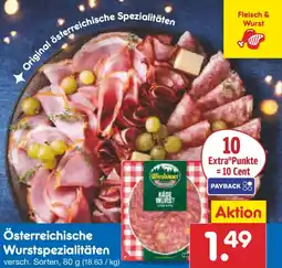 Netto Marken-Discount Österreichische Wurstspezialitäten Angebot