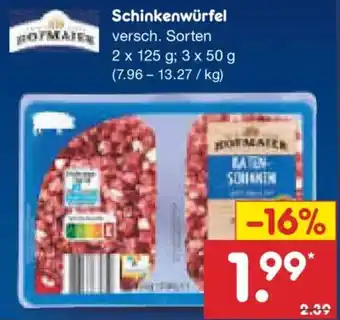 Netto Marken-Discount Schinkenwürfel Angebot